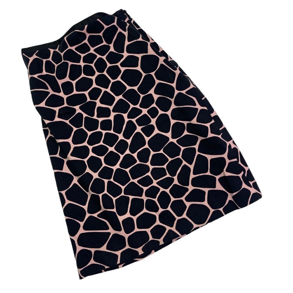 Etcetera Animal Print A-line Skirt